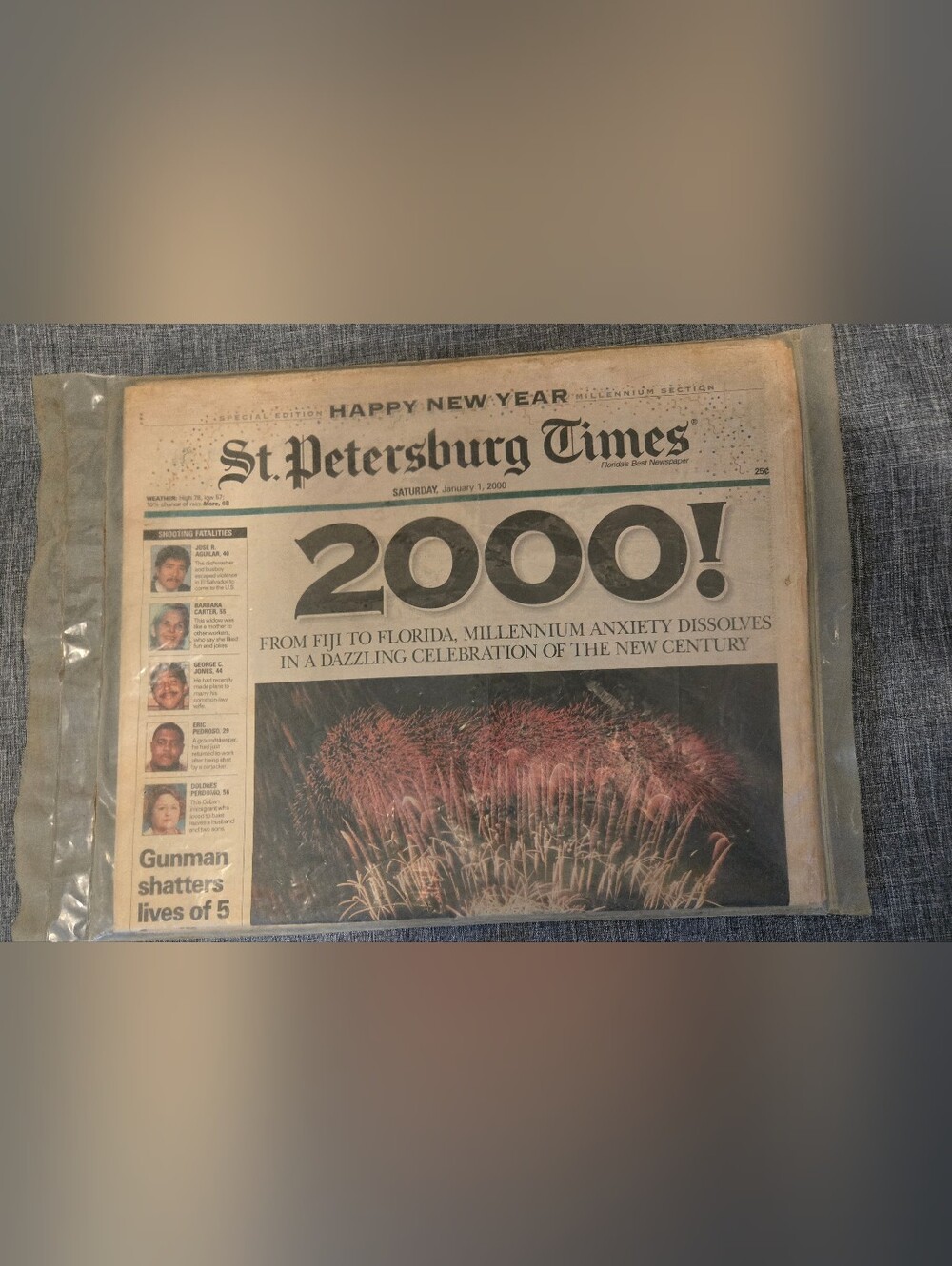 Jan 1 2000 Newspaper St. Petersburg Times